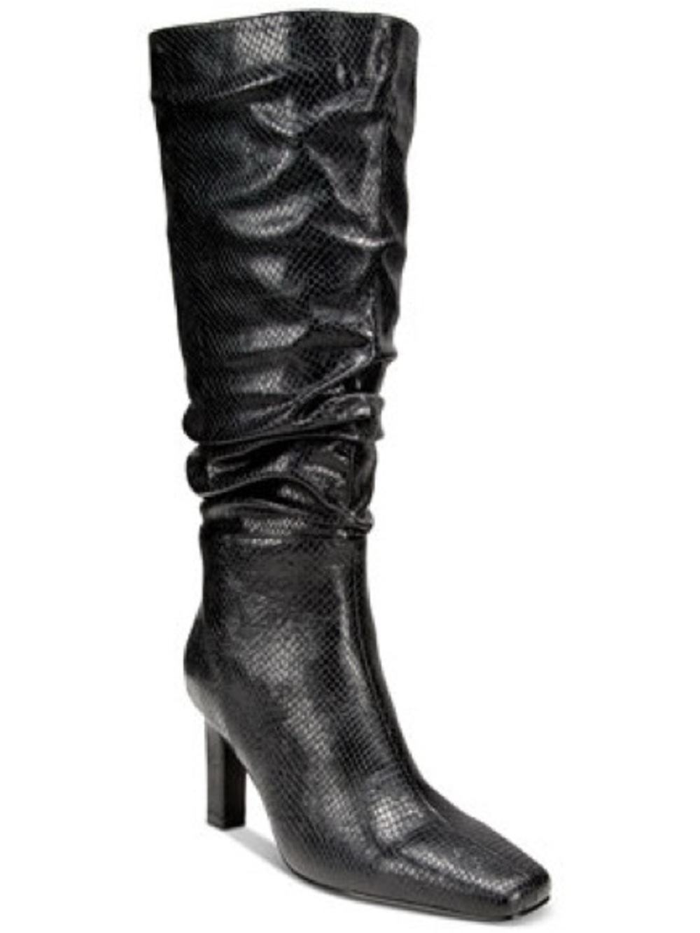 SMASH Shoes Women's Fallon Knee High Slouch Dress Boots